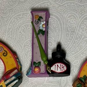 Vintage Mary Engelbreit Letter “I” Stands on its Own About 3” Tall Collectible